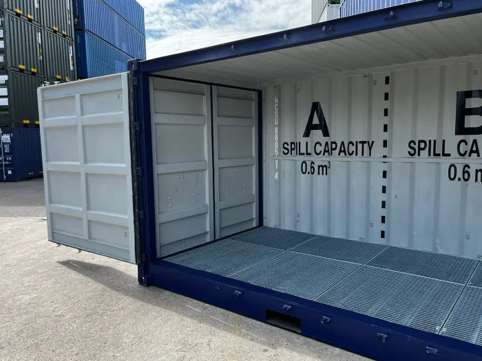 OPEN SIDE 20“ Fuß mit Tropfschale und Rückhaltewanne