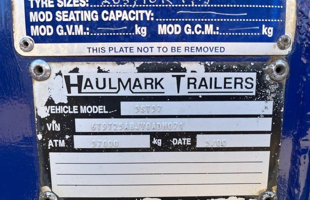 Haulmark Tri/A B-Doppel-7-m-Bordwände