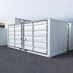 NEUER 20-FUSS-LAGERCONTAINER MIT OFFENER SEITE