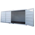NEUER 20-FUSS-LAGERCONTAINER MIT OFFENER SEITE