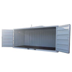 NEUER 20-FUSS-LAGERCONTAINER MIT OFFENER SEITE