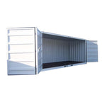 NEUER 20-FUSS-LAGERCONTAINER MIT OFFENER SEITE